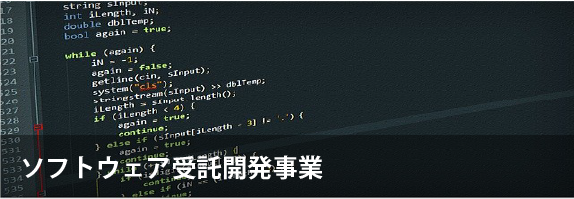 ソフトウェア受託開発事業